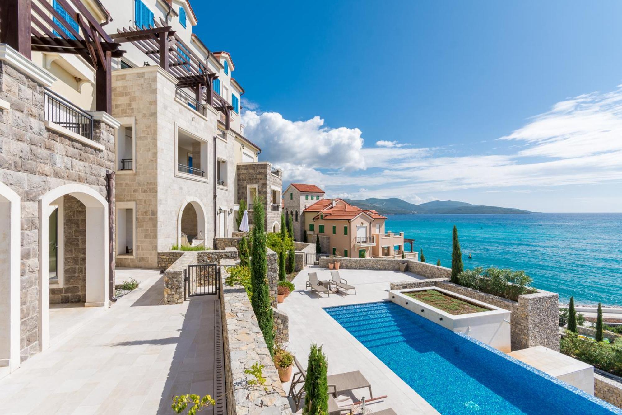 Lustica Bay Leilighet Tivat Eksteriør bilde
